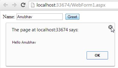 Alert Box in AngularJS